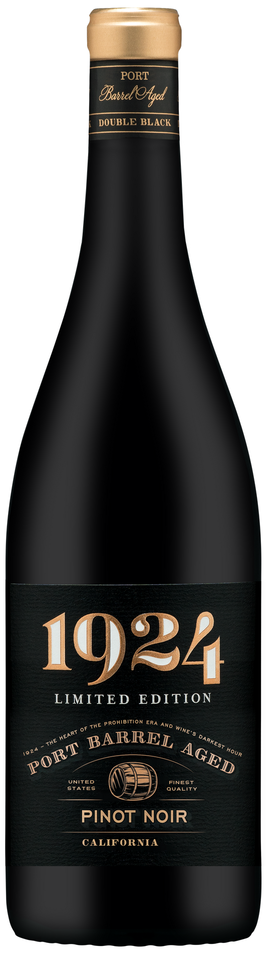 1924 Port Barrel Aged Pinot Noir 2022  Front Bottle Shot