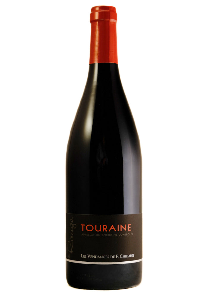 Francois Chidaine Touraine Rouge 2022  Front Bottle Shot