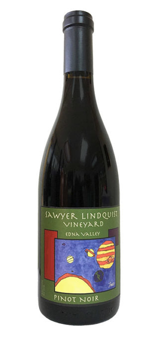 Sawyer Lindquist Vineyard Pinot Noir 2017  Front Bottle Shot