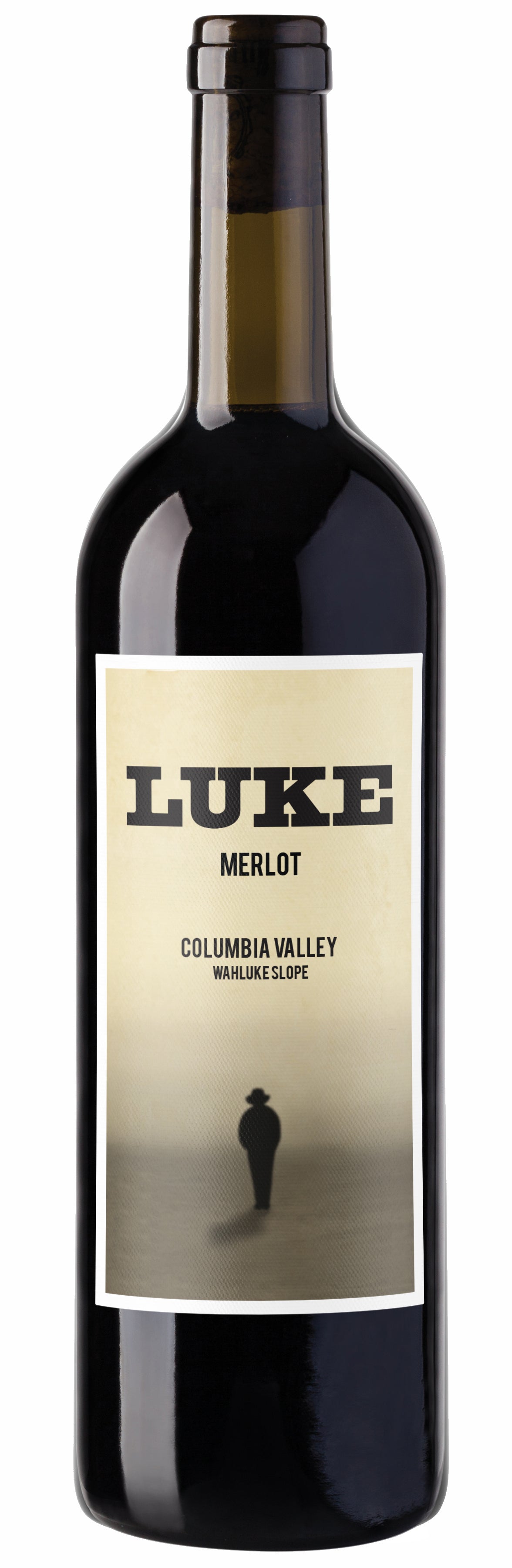 Luke Merlot 2021  Front Bottle Shot