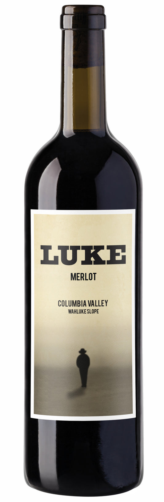Luke Merlot 2021  Front Bottle Shot