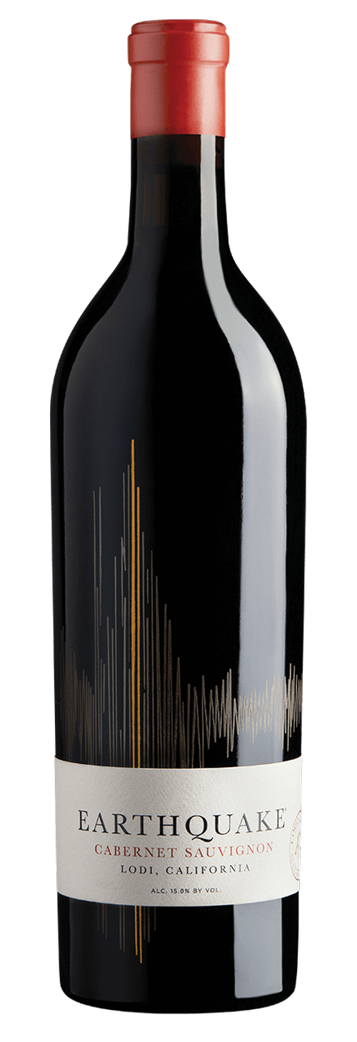 Michael David Winery Earthquake Cabernet Sauvignon 2021  Front Bottle Shot