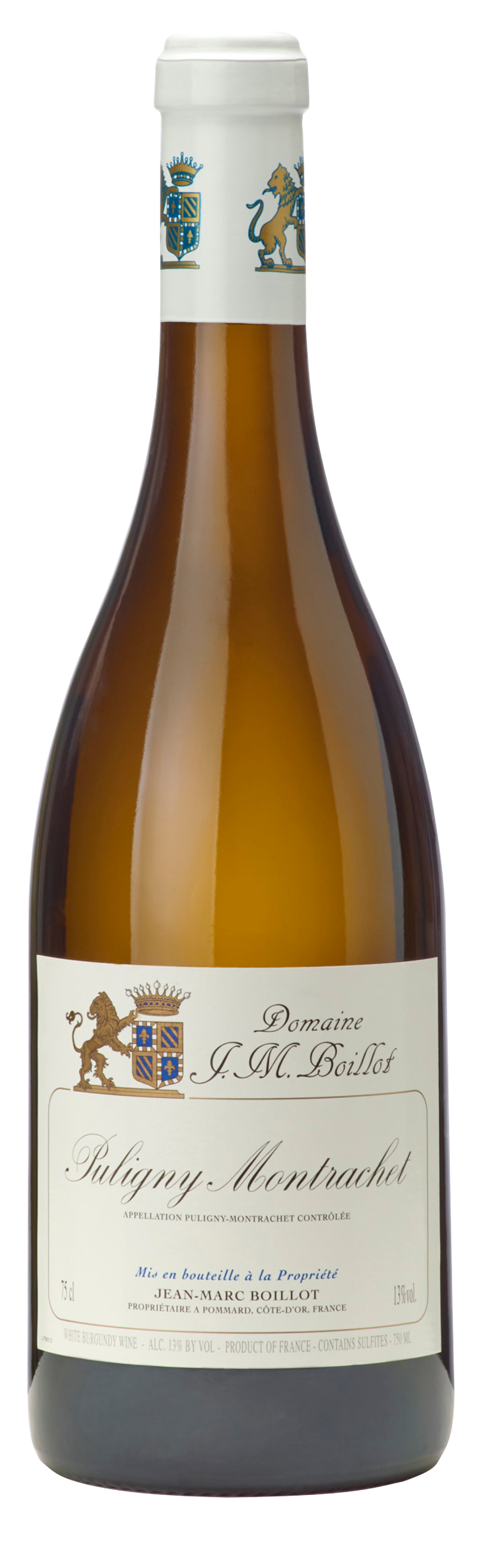 Jean-Marc Boillot Puligny Montrachet 2022  Front Bottle Shot