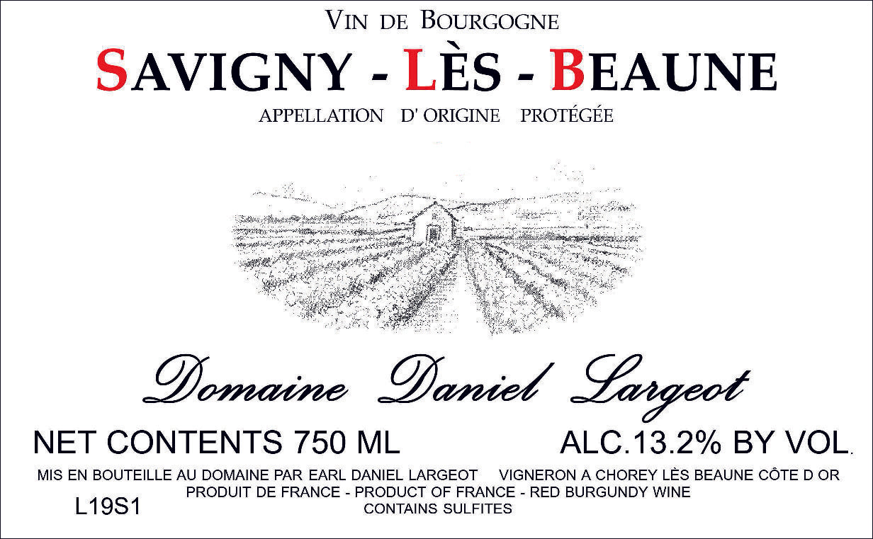 Daniel Largeot Savigny-les-Beaune 2020