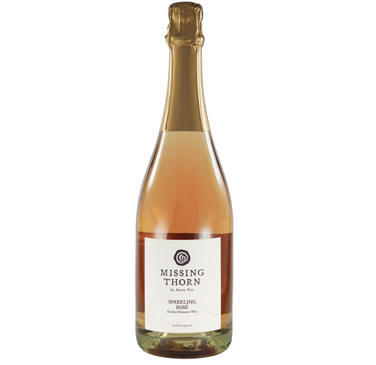 Missing Thorn Alcohol-Removed Sparkling Rose (Non-Alcoholic) 2022  Front Bottle Shot