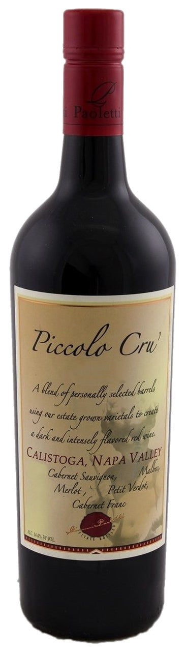 Paoletti Piccolo Cru 2021  Front Bottle Shot