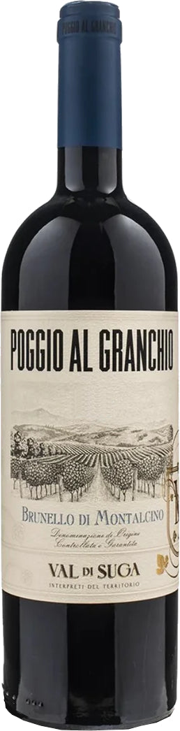 Val di Suga Poggio al Granchio Brunello di Montalcino 2019  Front Bottle Shot
