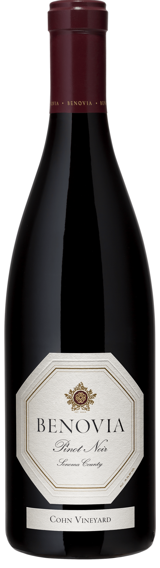 Benovia Cohn Vineyard Pinot Noir 2020  Front Bottle Shot