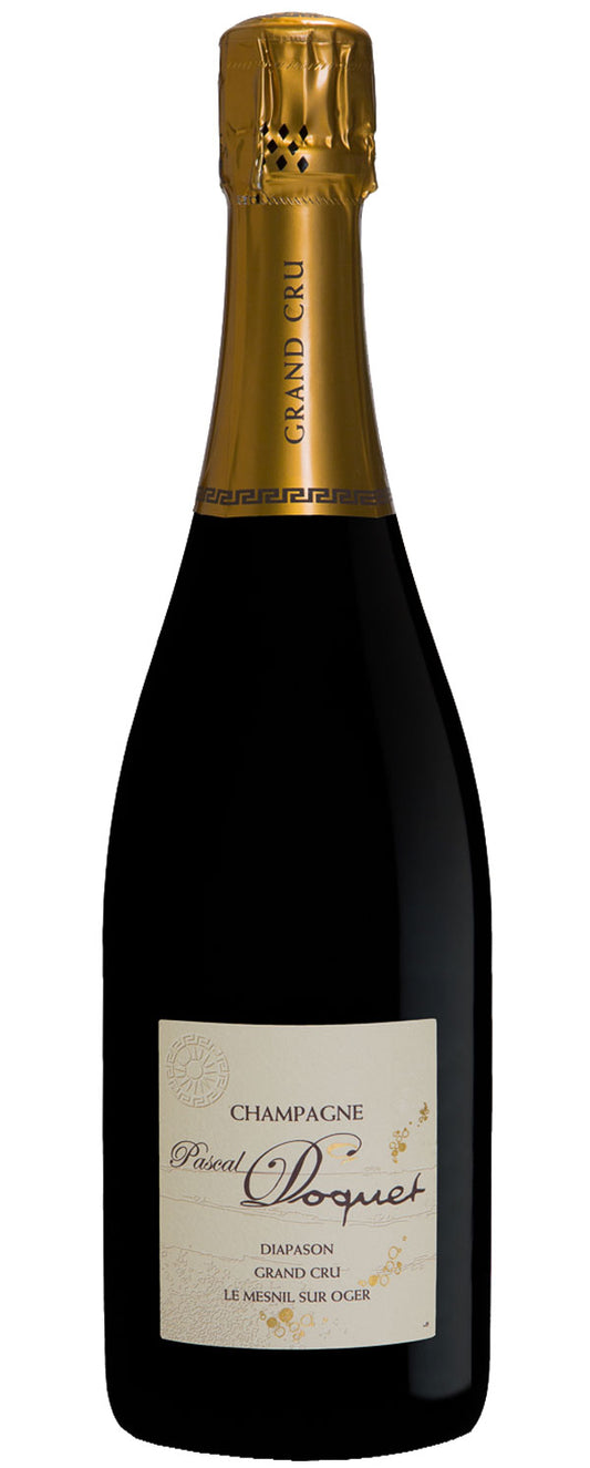 Pascal Doquet Diapason Le Mesnil Sur Oger Blanc de Blancs Brut Grand Cru  Front Bottle Shot