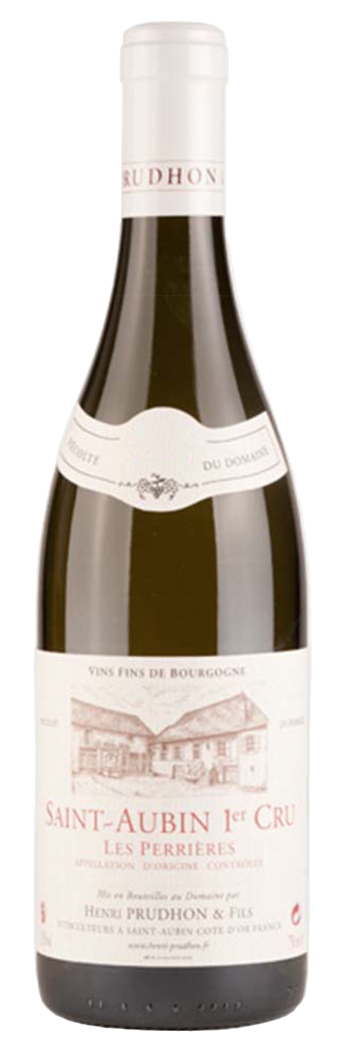 Domaine Henri Prudhon Saint-Aubin Les Perrieres Premier Cru 2022  Front Bottle Shot