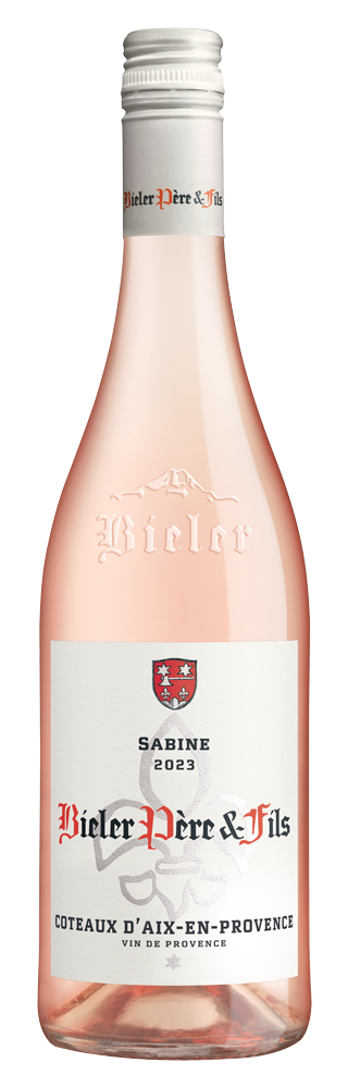 Bieler Pere et Fils Sabine Coteaux d'Aix-en-Provence Rose 2023  Front Bottle Shot