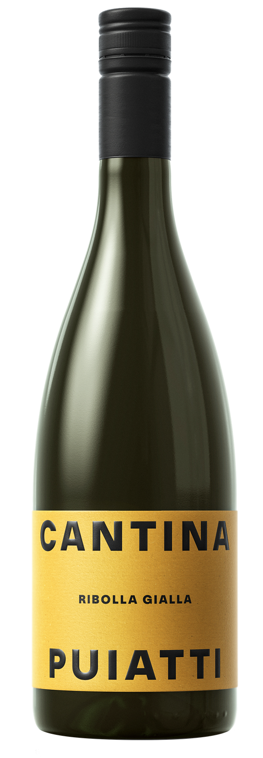 Cantina Puiatti Ribolla Gialla 2021  Front Bottle Shot