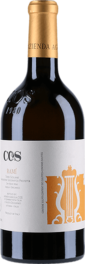 COS Rami Bianco Orange Wine 2023  Front Bottle Shot