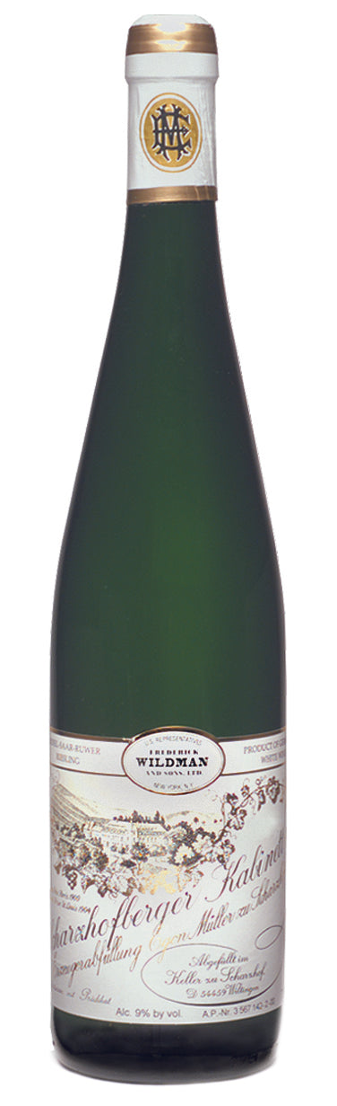 Egon Muller Scharzhofberger Riesling Kabinett 2022  Front Bottle Shot