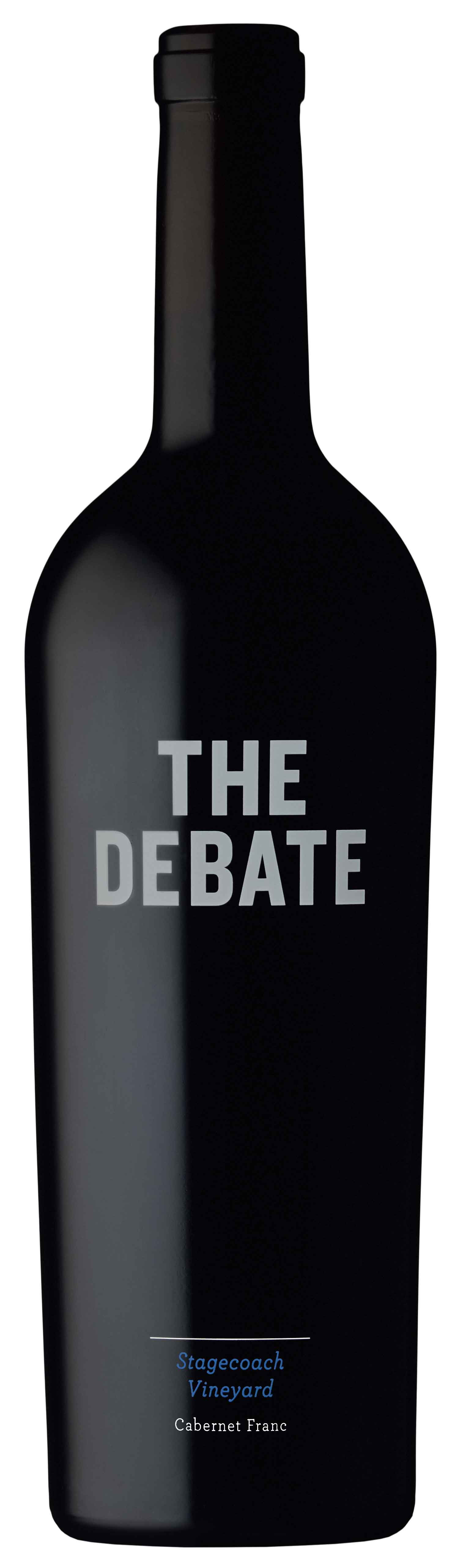 The Debate Stagecoach Vineyard Cabernet Franc 2018  Front Bottle Shot