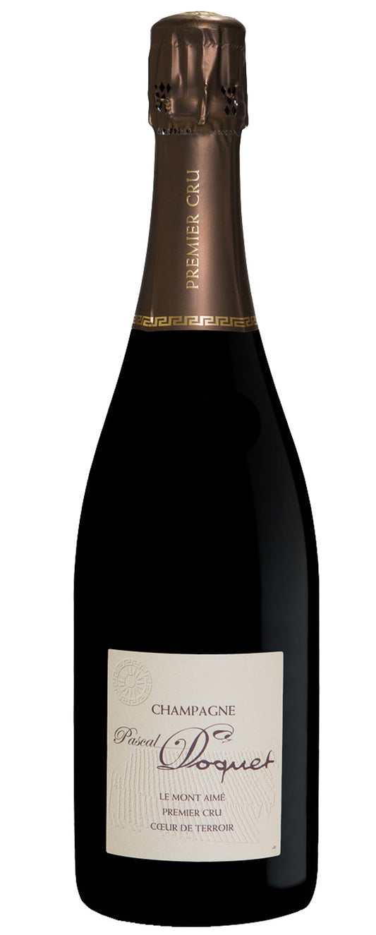 Pascal Doquet Le Mont Aime Coeur de Terroir Brut Premier Cru 2009  Front Bottle Shot