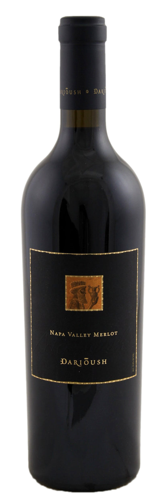 Darioush Signature Merlot 2018  Front Bottle Shot