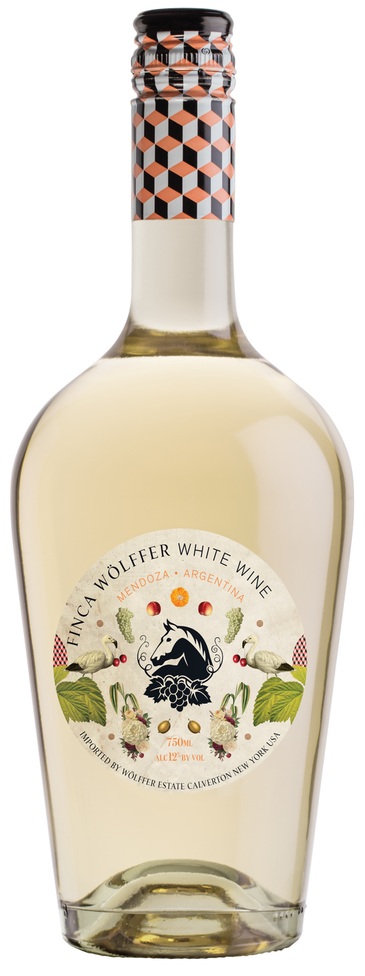 Wolffer Finca Wolffer White 2022  Front Bottle Shot