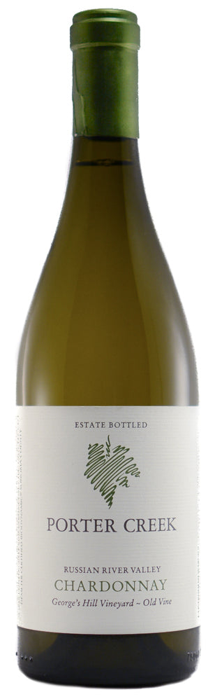Porter Creek George's Hill Vineyard Chardonnay 2021  Front Bottle Shot