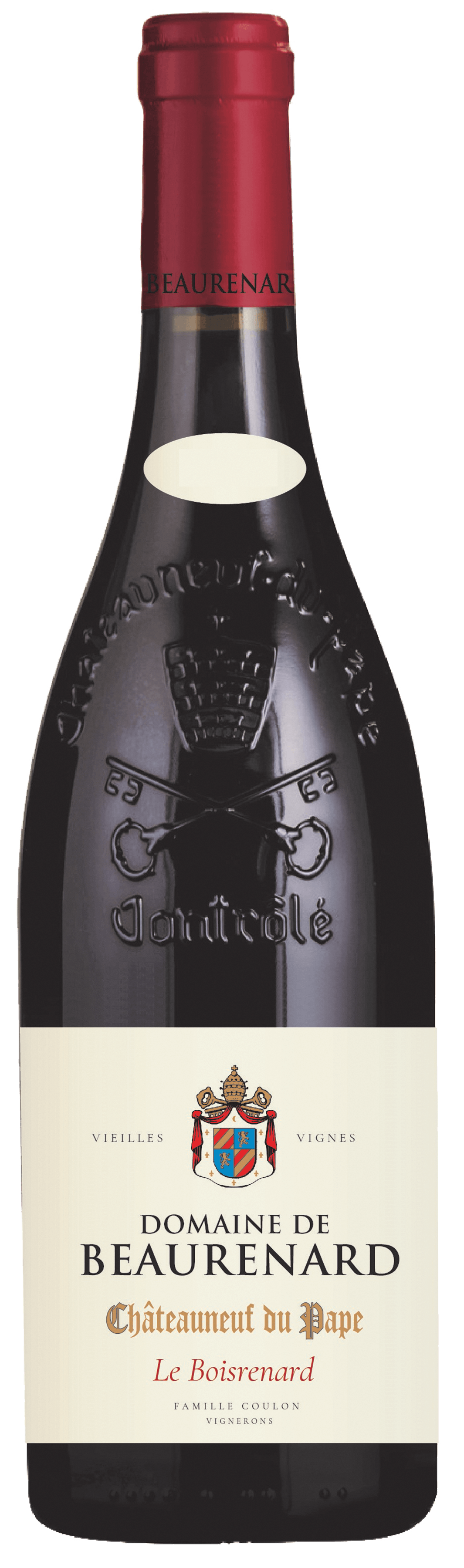 Domaine de Beaurenard Chateauneuf-du-Pape Boisrenard Rouge 2021  Front Bottle Shot