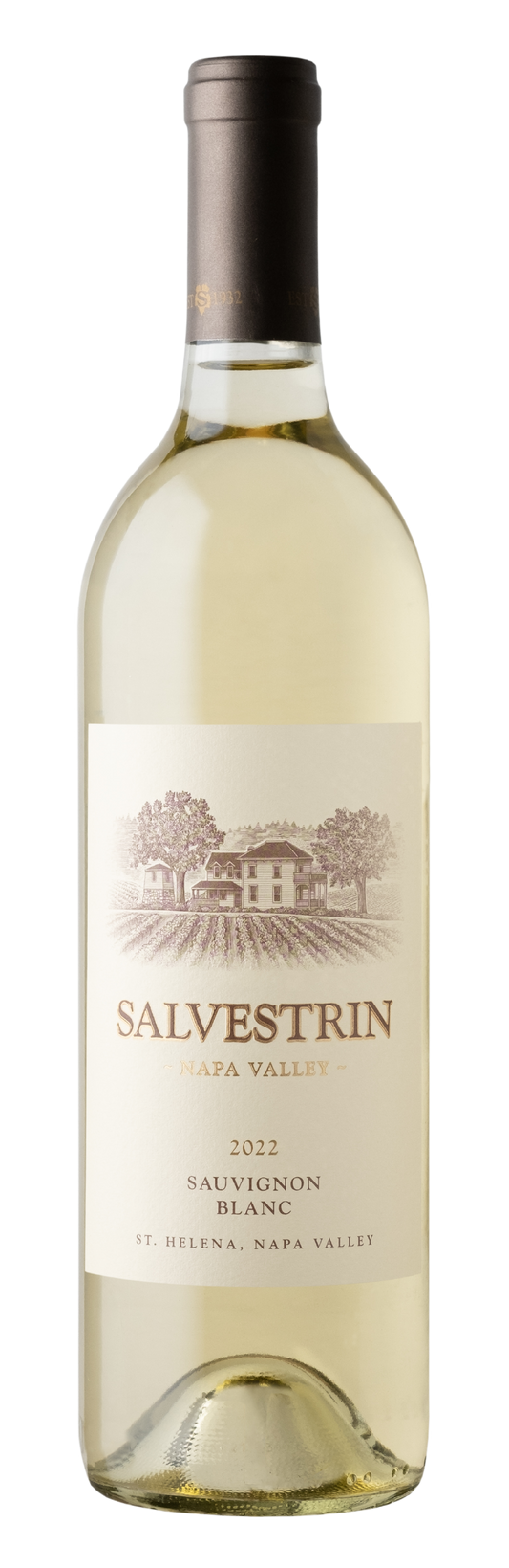 Salvestrin Estate Sauvignon Blanc 2022  Front Bottle Shot
