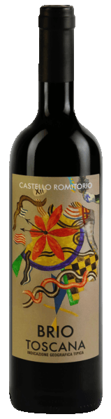 Castello Romitorio Brio 2023  Front Bottle Shot
