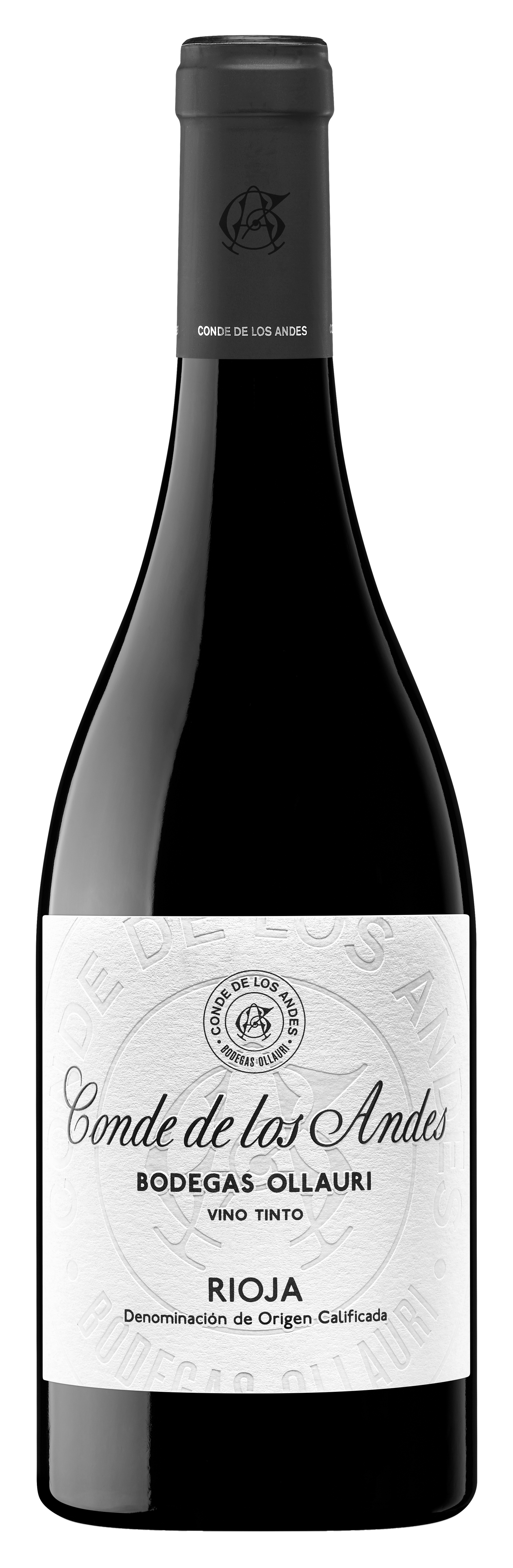 Conde de los Andes Tempranillo 2016  Front Bottle Shot