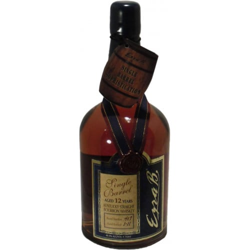 Ezra Brooks 12 Year Old Single Barrel Straight Bourbon Whiskey