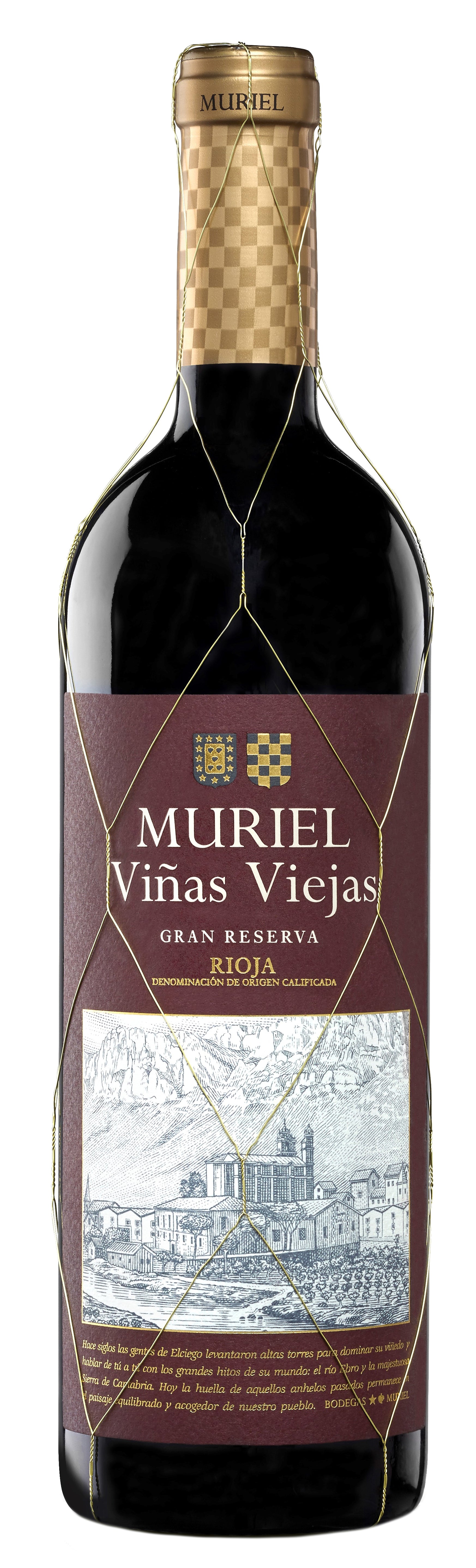 Bodegas Muriel Gran Reserva 2015  Front Bottle Shot