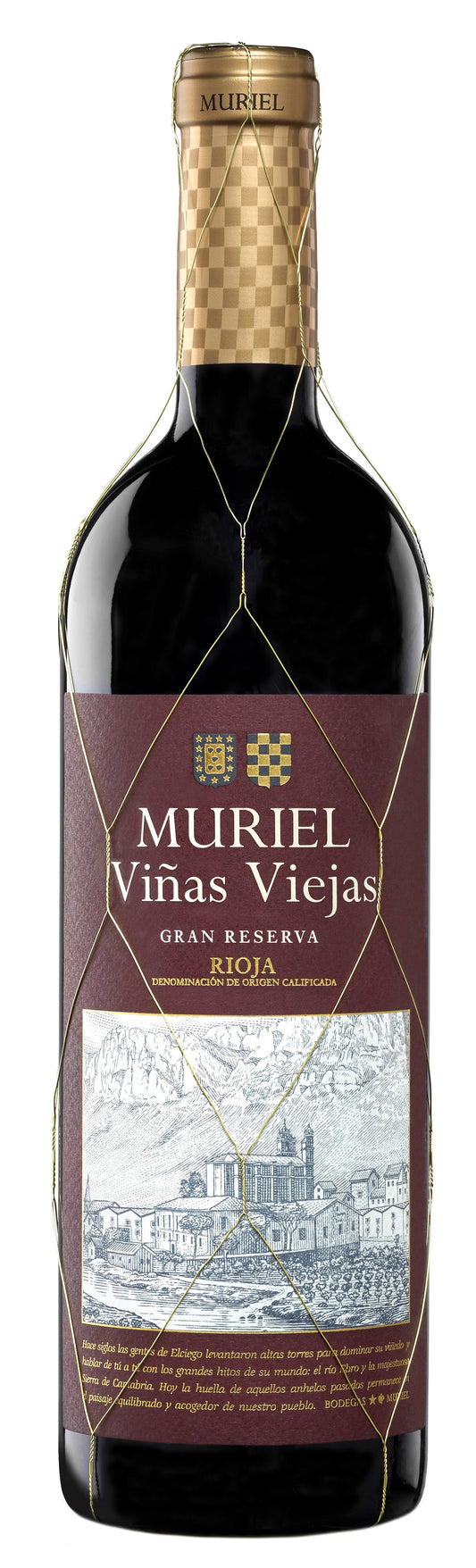 Bodegas Muriel Gran Reserva 2015  Front Bottle Shot