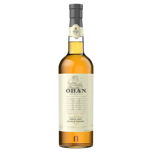 OBAN 14 YEARS OLD SINGLE MALT WHISKY 750 ML