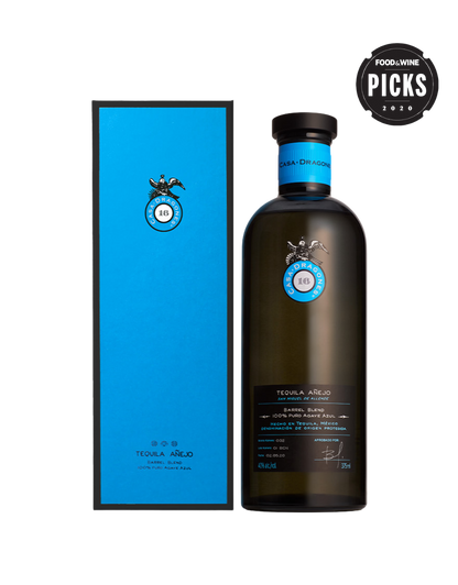 TEQUILA CASA DRAGONES AÃ‘EJO BARREL BLEND 375 ML