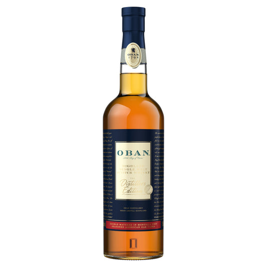 OBAN DISTILLER'S EDITION SINGLE MALT SCOTCH WHISKY 750 ML