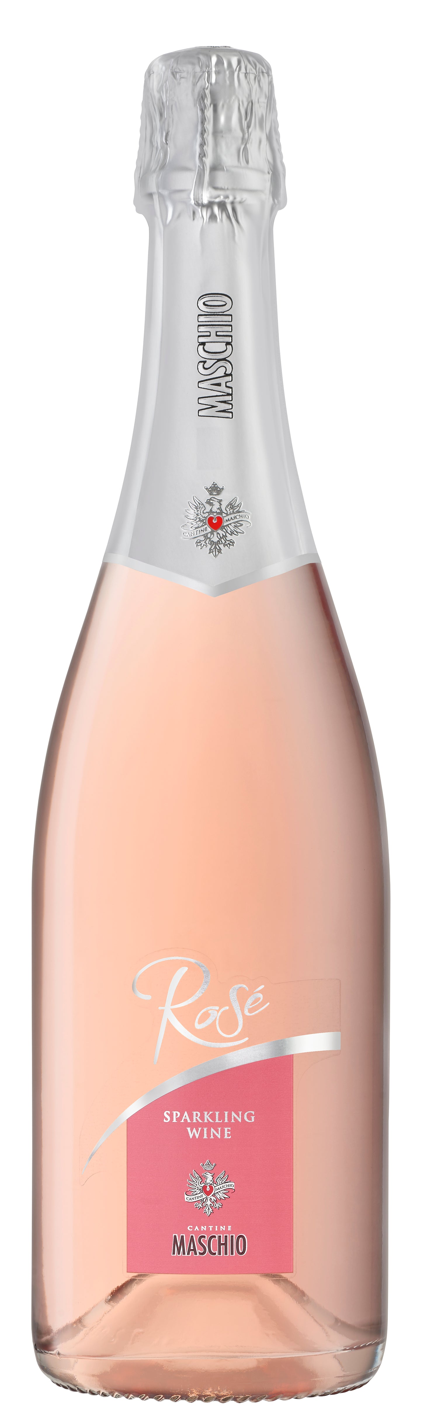 Cantine Maschio Sparkling Rose  Front Bottle Shot