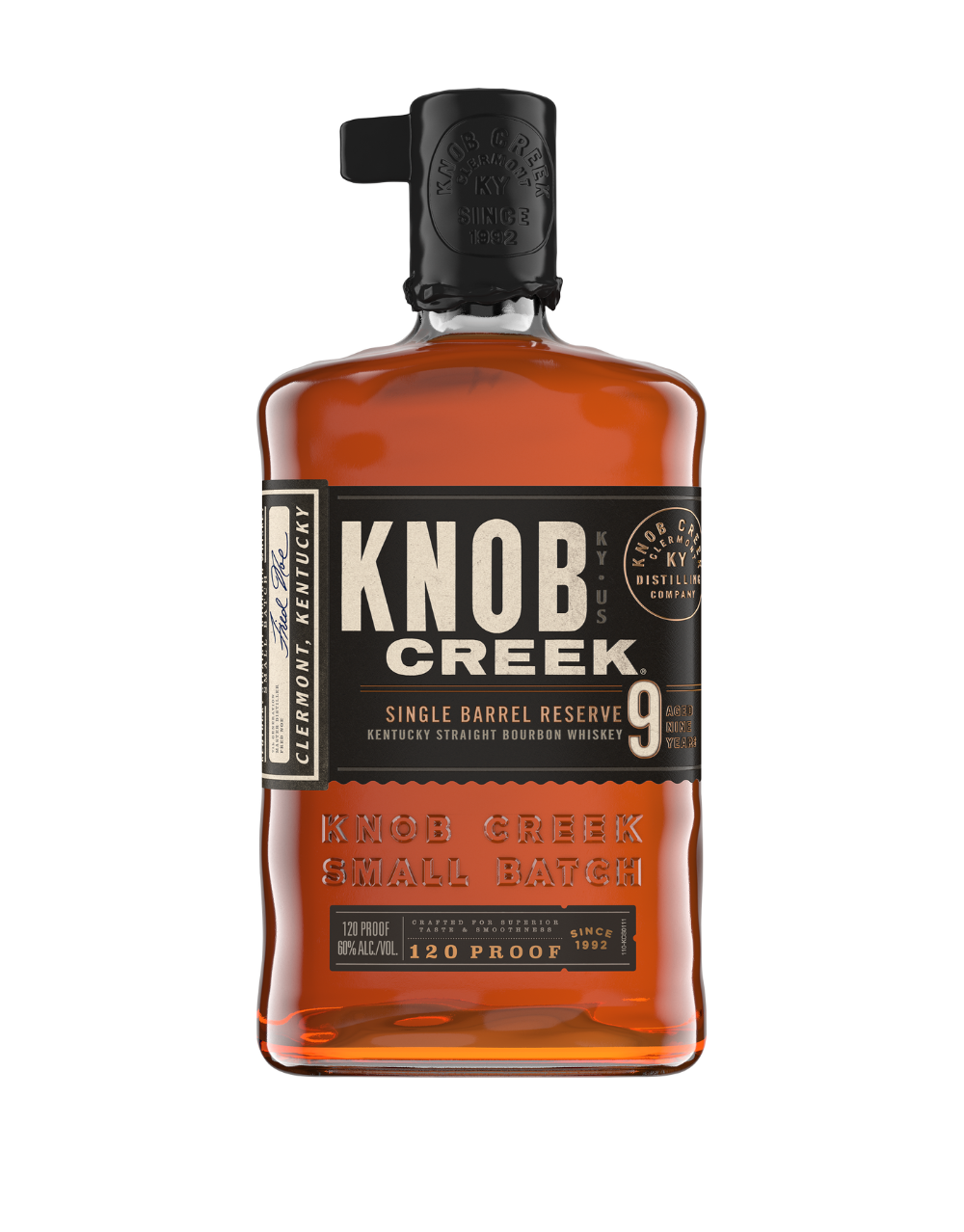 KNOB CREEK SINGLE BARREL RESERVE BOURBON WHISKEY 750 ML