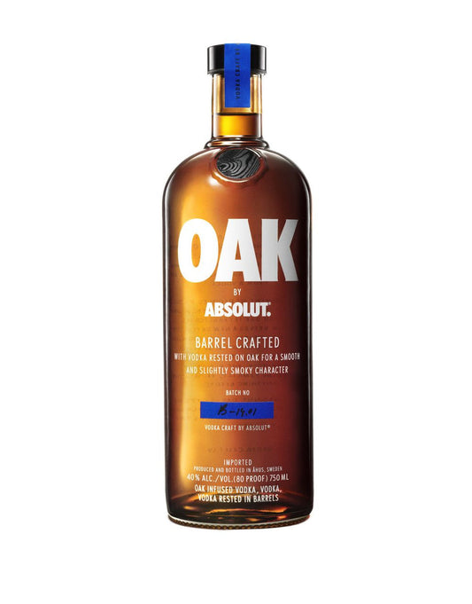 OAK VODKA BY ABSOLUT 750 ML