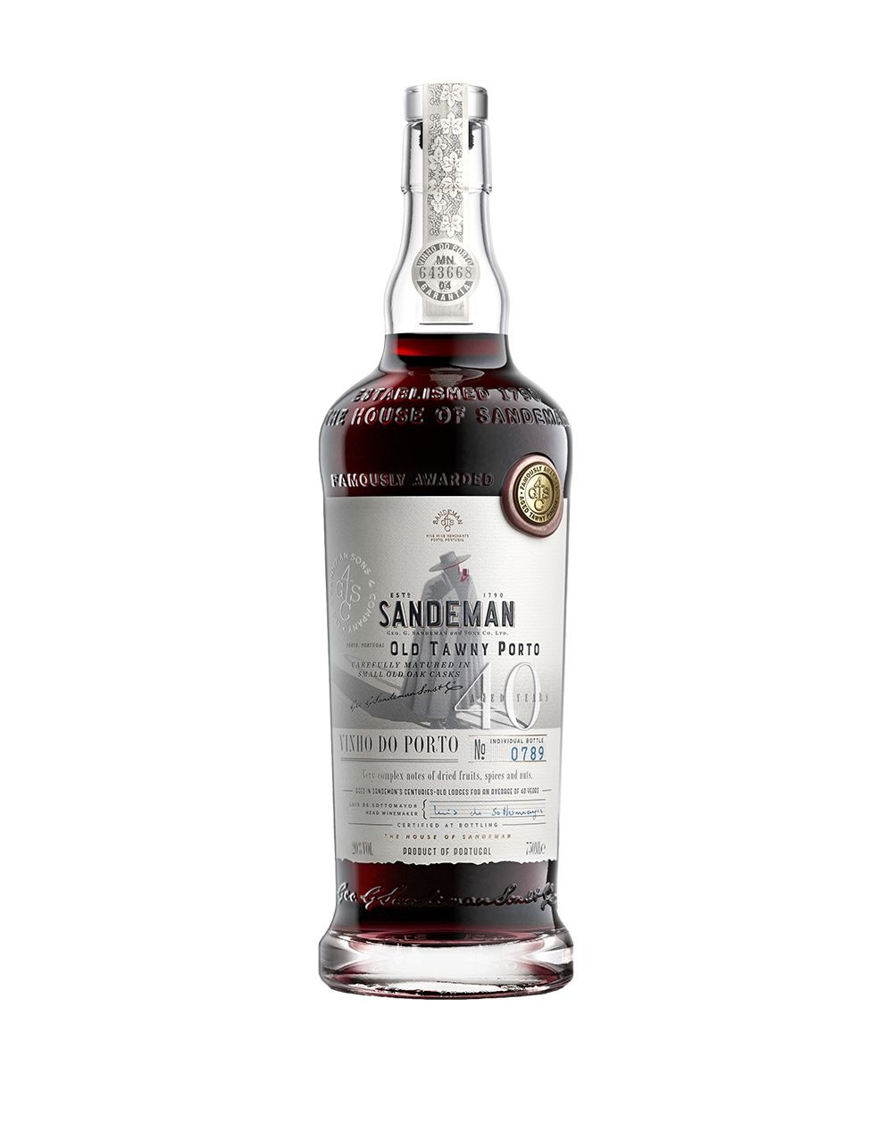 SANDEMAN 40 YEAR TAWNY 750 ML