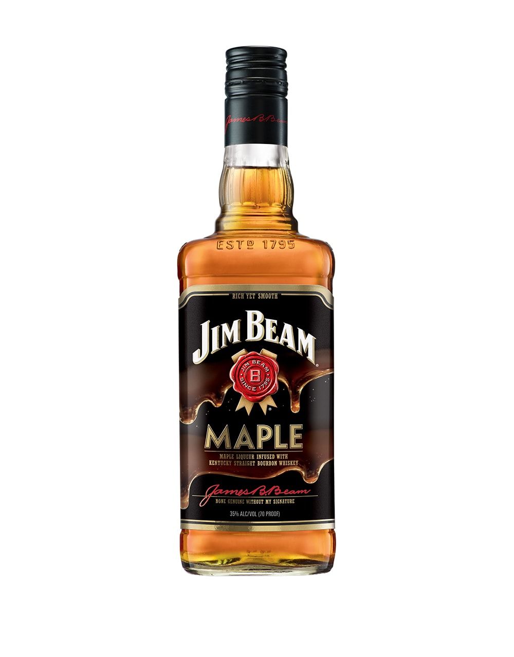JIM BEAM MAPLE BOURBON WHISKEY 750 ML