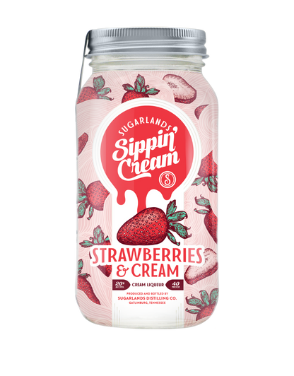 SUGARLANDS STRAWBERRY DREAM APPALACHIAN SIPPIN' CREAM 750 ML