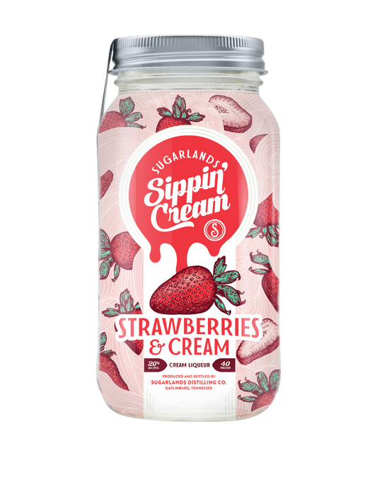 SUGARLANDS STRAWBERRY DREAM APPALACHIAN SIPPIN' CREAM 750 ML