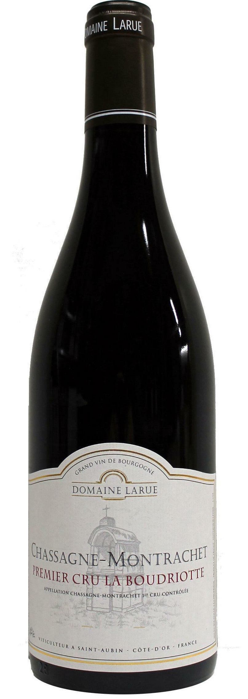 Domaine Larue Chassagne-Montrachet Rouge La Boudriotte Premier Cru 2020  Front Bottle Shot