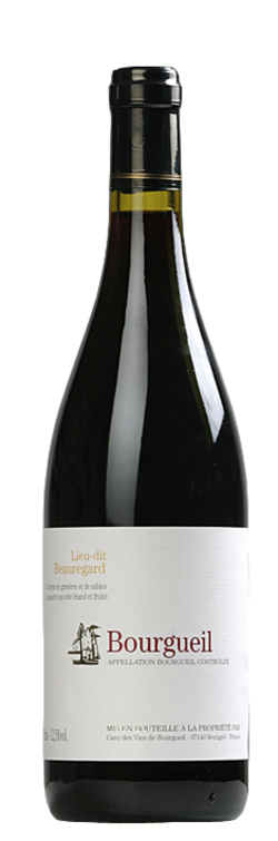 Vignerons de Saumur Bourgueil Lieu-Dit Beauregard 2022  Front Bottle Shot