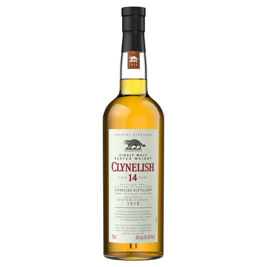 CLYNELISH 14-YEAR SINGLE MALT WHISKEY 750 ML
