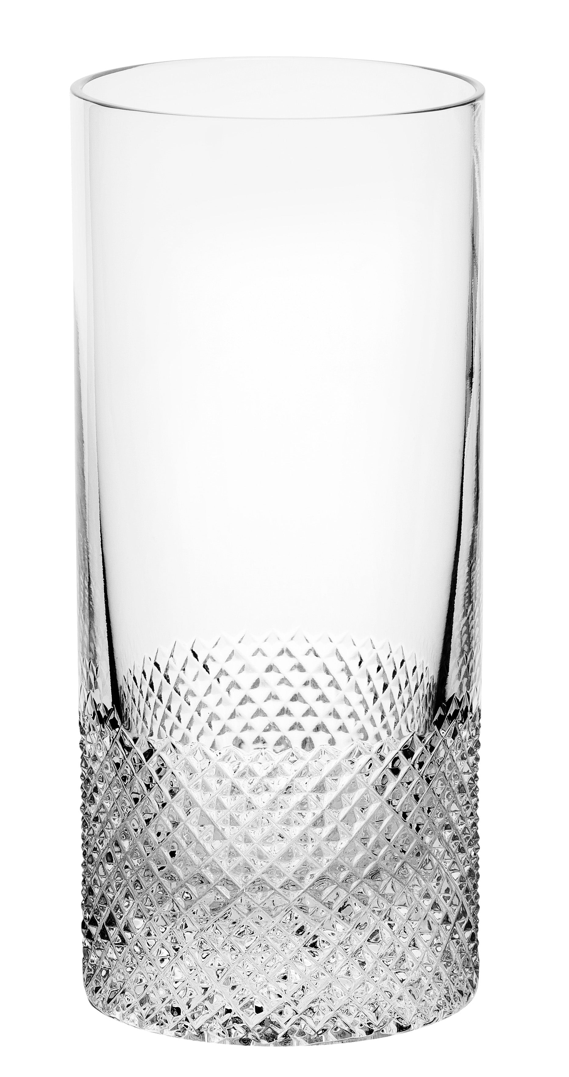 Richard Brendon Diamond Highball Glass