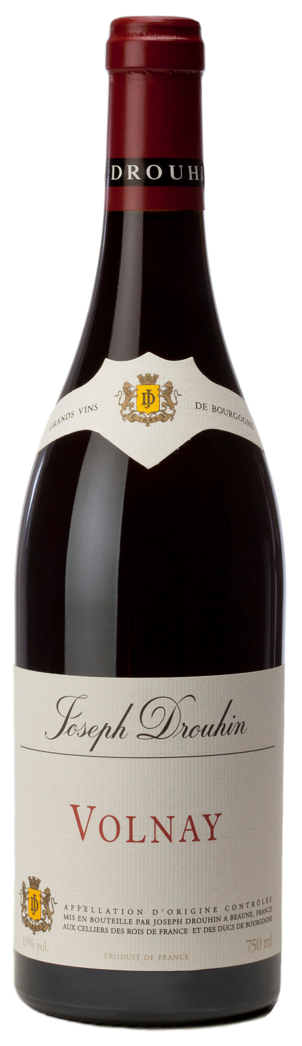 Joseph Drouhin Volnay 2021  Front Bottle Shot