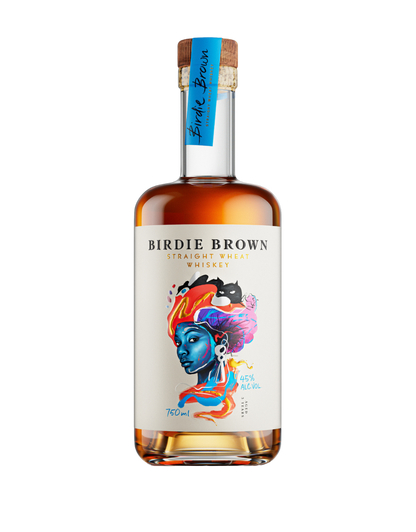 BIRDIE BROWN STRAIGHT WHEAT WHISKEY 750 ML