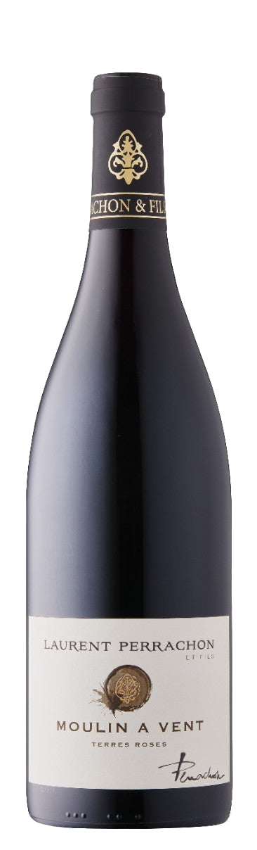 Laurent Perrachon et Fils Moulin a Vent Terres Roses 2020  Front Bottle Shot