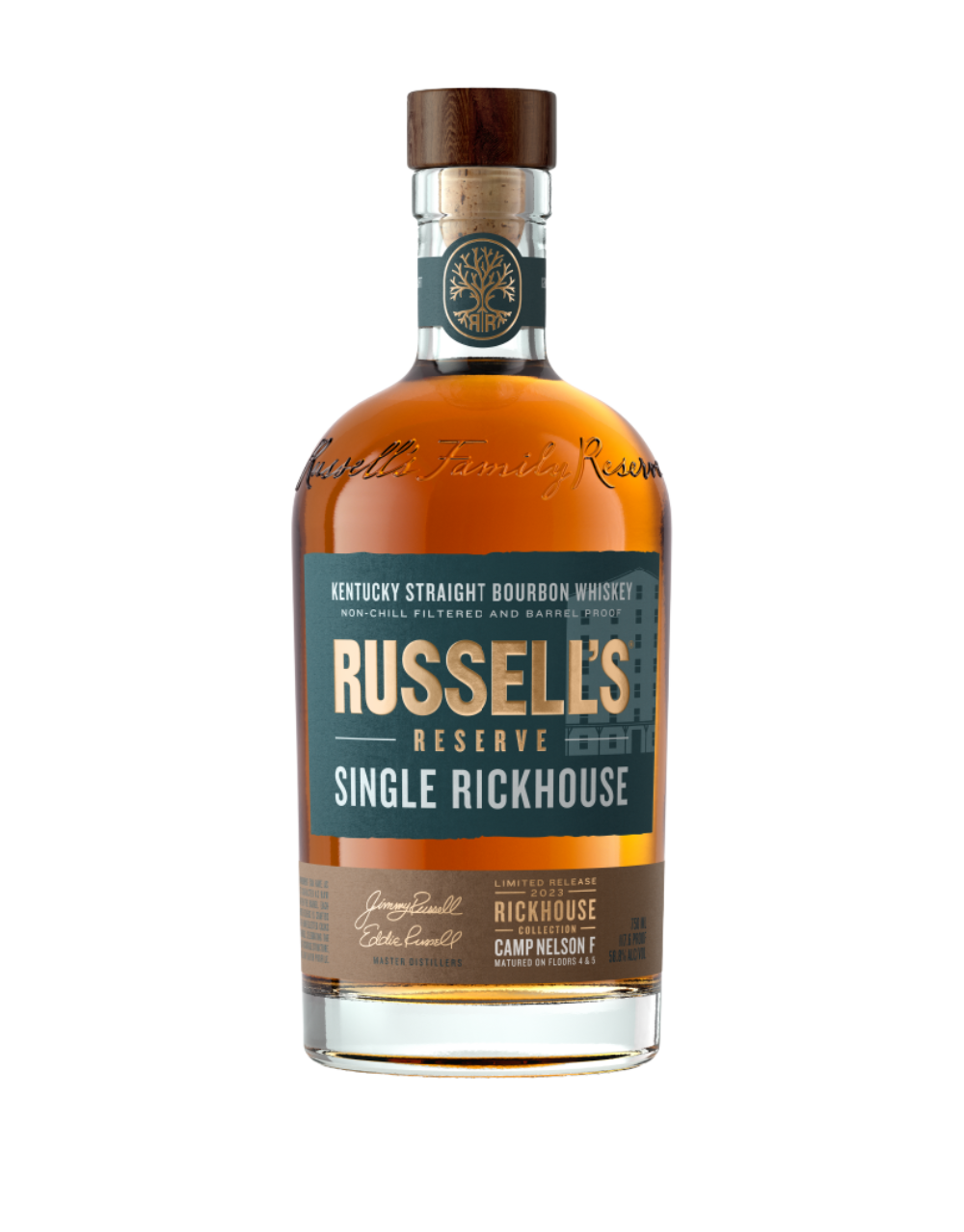 RUSSELL'S RESERVE SINGLE RICKHOUSE, CAMP NELSON F 750 ML