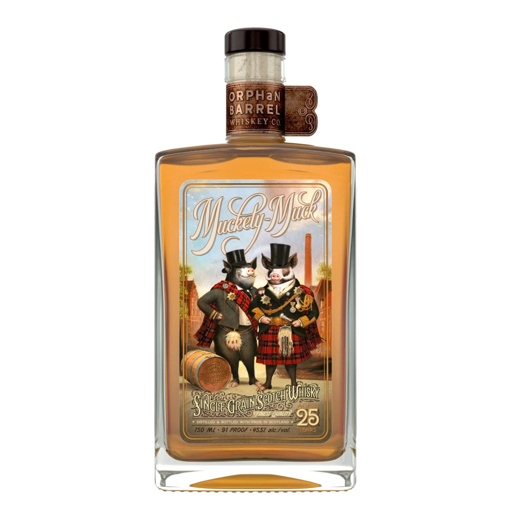 ORPHAN BARREL MUCKETY-MUCK 25 YEAR OLD SINGLE GRAIN SCOTCH WHISKY 750 ML
