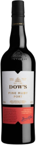 Dow's Fine Ruby Port  Front Bottle Shot